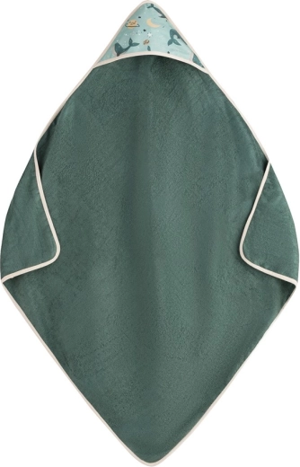 Large 100 × 100 cm size and hanging loop