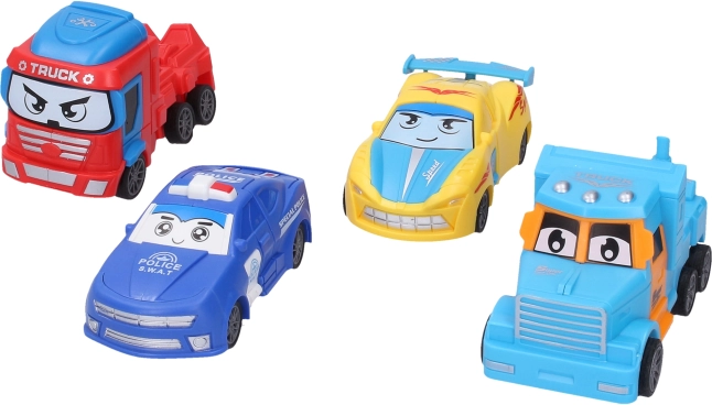 Auto-robot s inercijskim pogonom 11 cm (4 varijante)