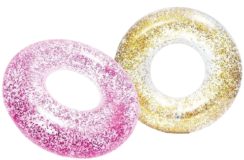 Nafukavajući kolut sa šljokicama INTEX Sparkling Glitter 107 cm