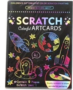 Creative Scratch Art Kit – Scratch-Off Pictures (scratch art)