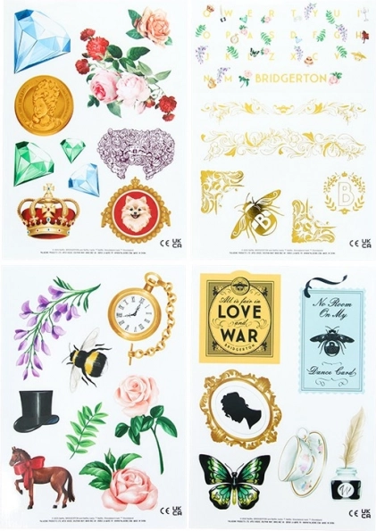 Naljepnice Bridgerton