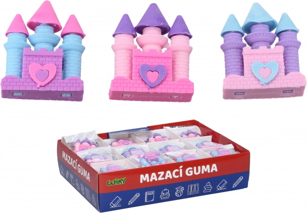 Gumica za brisanje u obliku dvorca