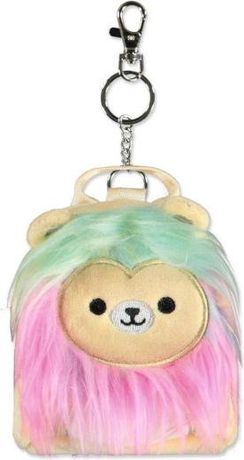 Squishmallows plush mini backpack and keychain Lion Leonaro - 1 piece