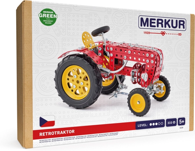 Merkur retro traktor građevni set 333 dijela