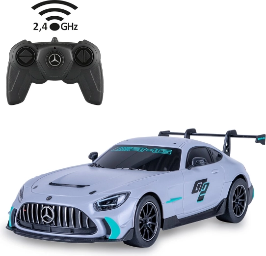 RC automobil Mercedes-AMG GT2 1:24 sivi