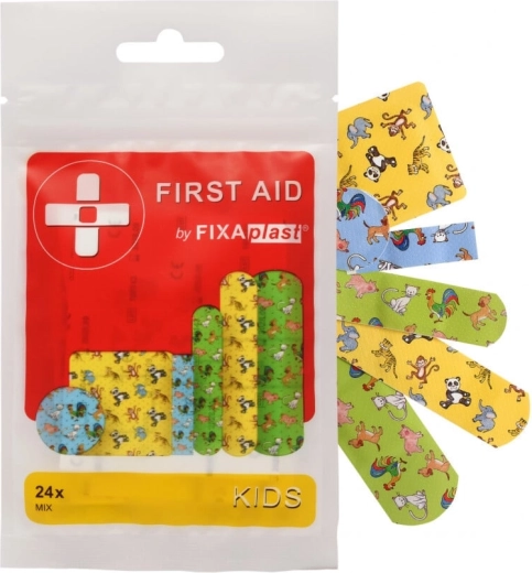 Fixaplast First Aid Kids dječji flasteri 24 kom