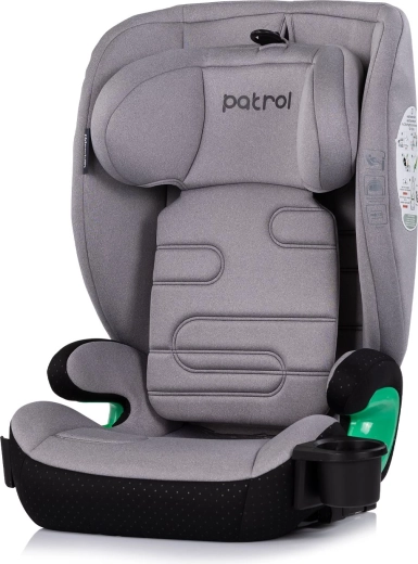 Chipolino Patrol i-Size ISOFIX car seat 100–150 cm Platinum