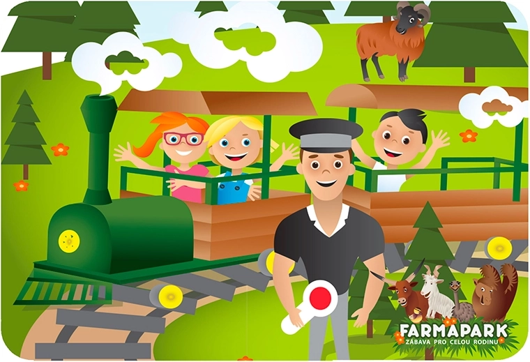 3D Placemat Farmapark Pony PRIME