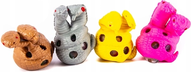 Anti-stress squeeze cobra squishy