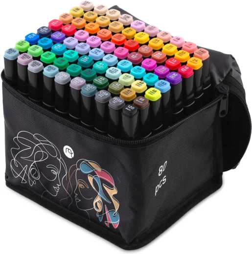 Praktični etui s patentnim zatvaračem za putovanja i atelje