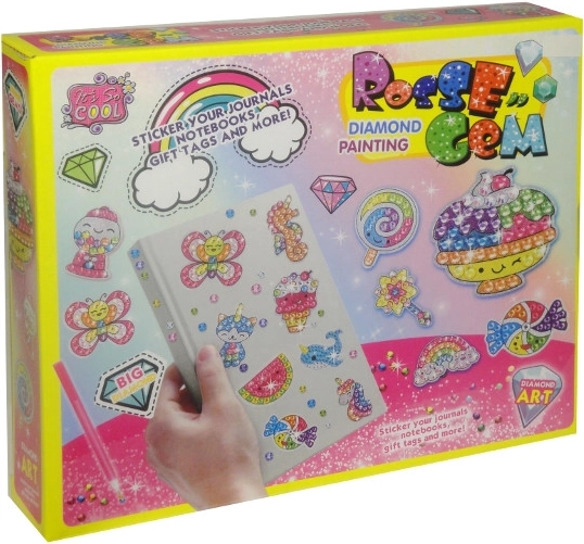 Kreativna dijamantna mozaika – set samoljepljivih naljepnica