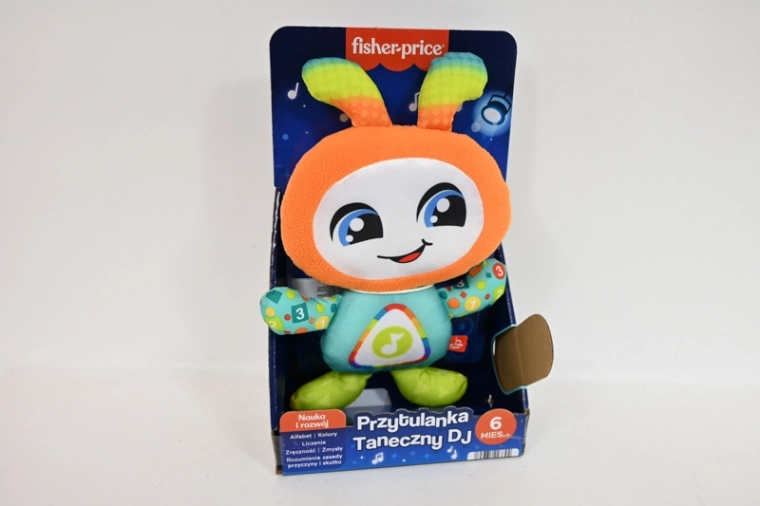 Fisher-Price Plesni DJ plišana interaktivna igračka