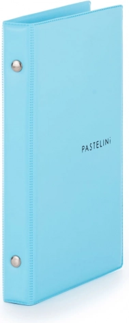 Karis A6 PVC Pastelini plavi notes
