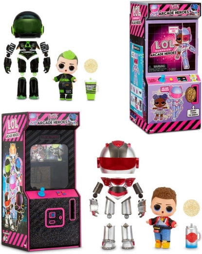 L.O.L. Surprise Arcade Heroes lutka dječak heroj - 1 komad