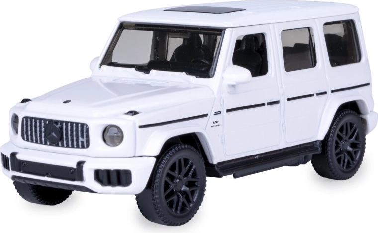 Metal Mercedes-AMG G 63 model in 1:43 scale, white