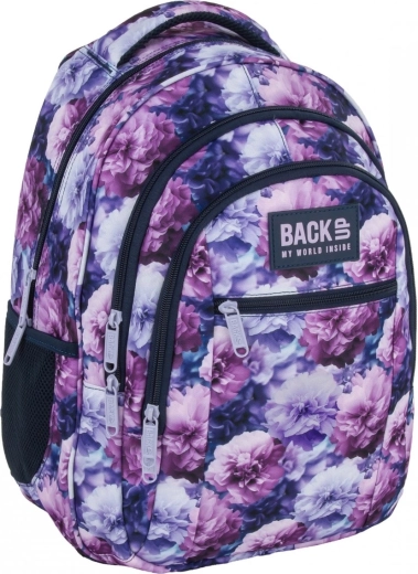 Spacious backpack with smart organization