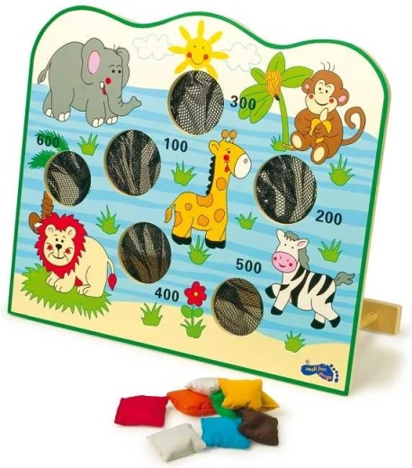 Drvena igra bacanja Afrika