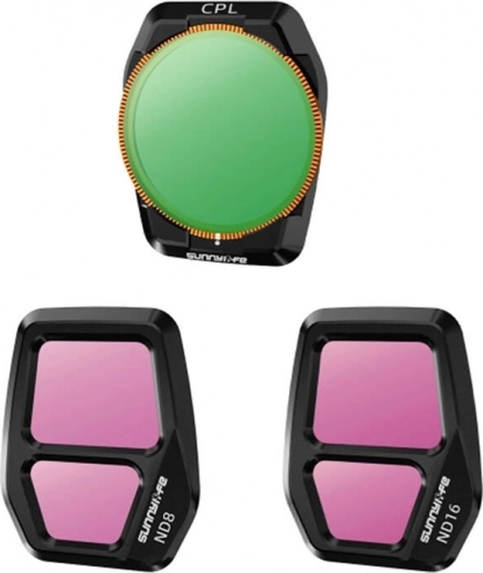 Sunnylife set filtera za dron AIR 3S - CPL, ND8 i ND16