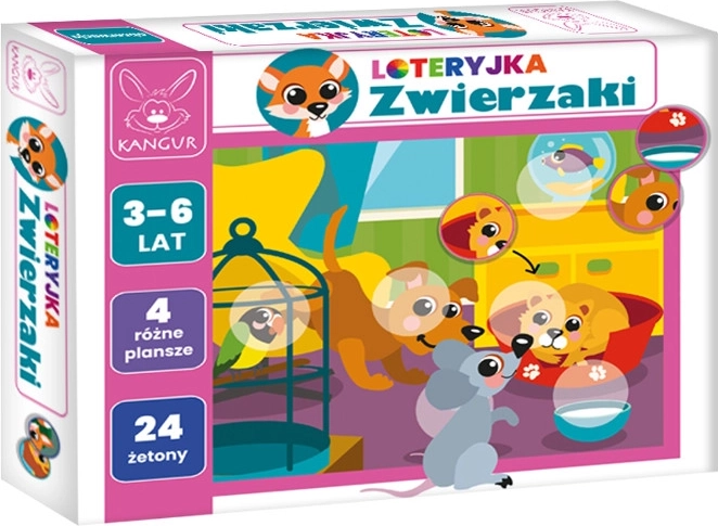 Animal Lotto – educational game for children aged 3+