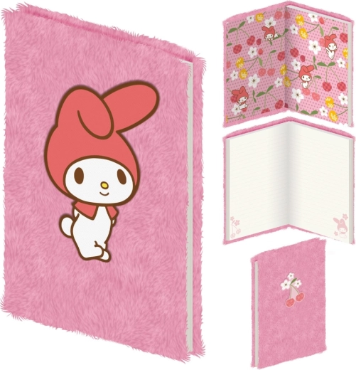 Sanrio My Melody plišani blok A5