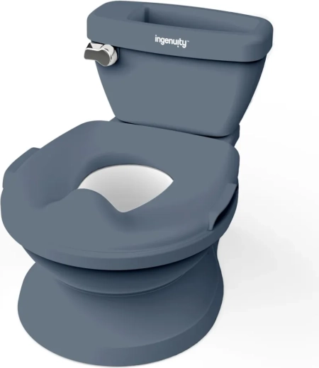 Ingenuity dječji WC sa zvukom My Size, sivi
