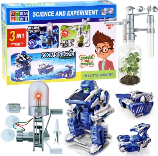Znanstveni set 3u1 robot dinamo