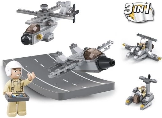 Sluban Army 9into1 M38-B0537H Army dronovi 3u1