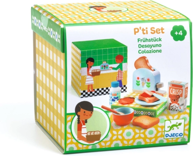 Djeco wooden breakfast set