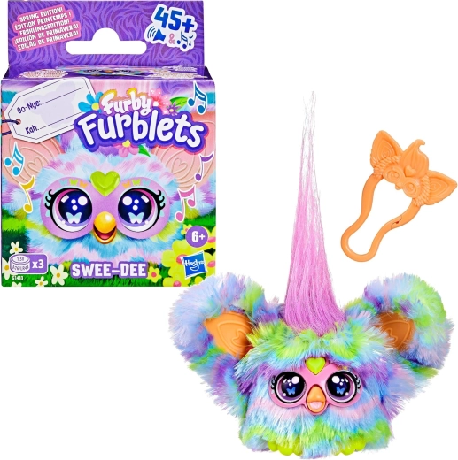 Hasbro Furby Furblets Swee-Dee interaktivna plišana igračka 5 cm