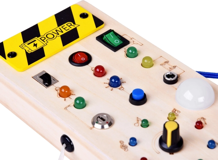 Učenje uzroka i posljedice sa svjetlećim LED-icama