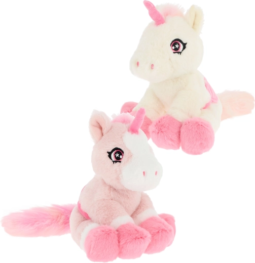 Keeleco unicorn with braids 16 cm - 1 piece