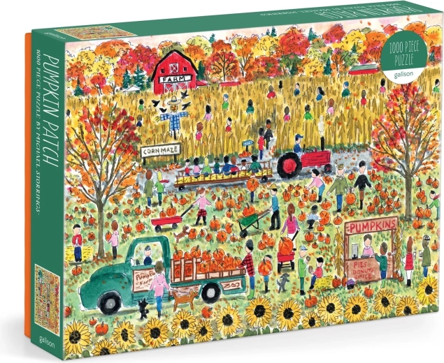 Galison Pumpkin Patch Puzzle 1000 Pieces