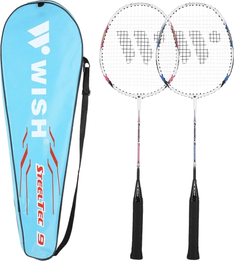 Set badmintonskih reketa WISH Steeltec 9