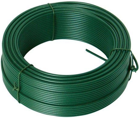 Zatezna žica PVC 3,40 mm, 78 m, tamnozelena RAL 6005