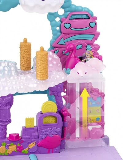 Oblaki lift, četke i cvatući tobogan