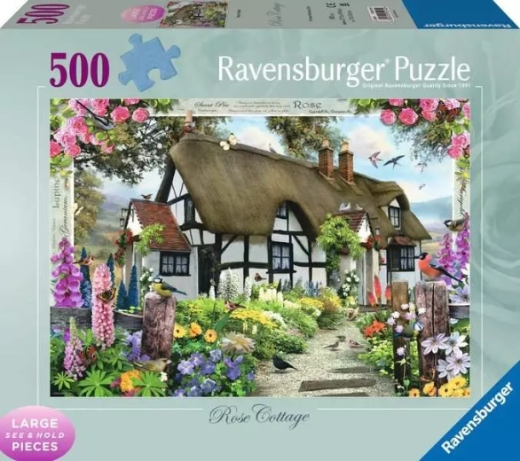 Ravensburger slagalica Kućica među ružama 500 dijelova