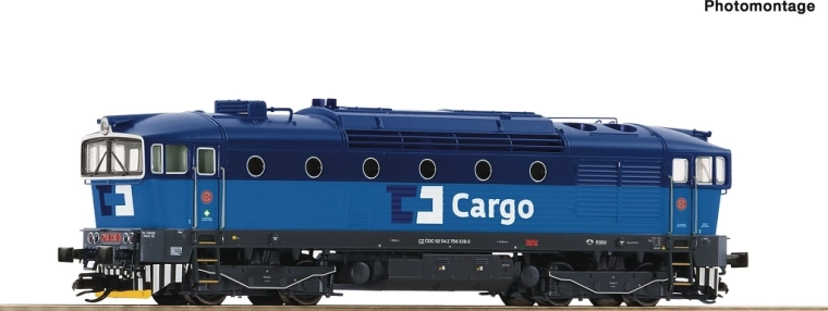 Roco dizelska lokomotiva ČD Cargo serije 750 330-3 TT digitalna sa zvukom
