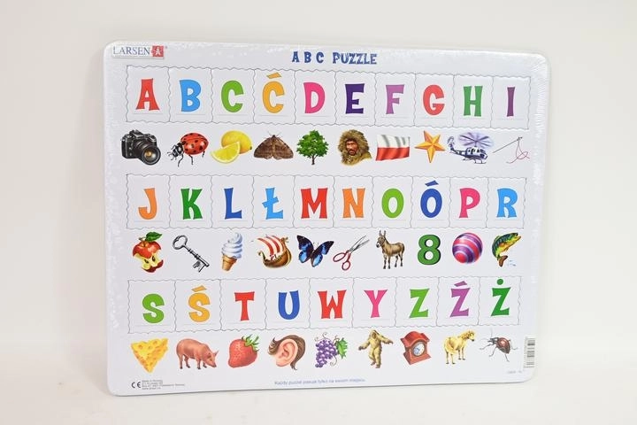 Larsen maxi puzzle alfabet (poljski)