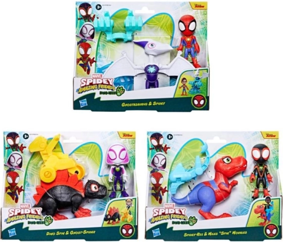 Spidey i njegovi nevjerojatni prijatelji – figurica s dinosaurom i priborom