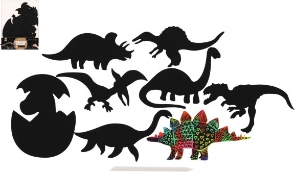 Papir za struganje Dinosaurus