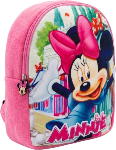 Plišana dječja ruksak Minnie Mouse ružičasta