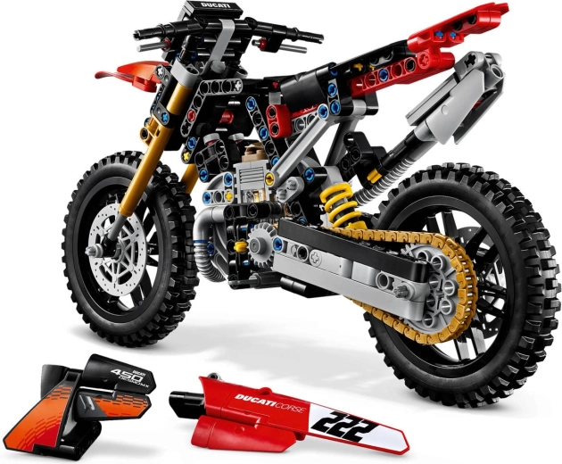 Authentic Ducati motocross design