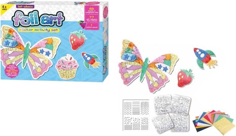 Kreativni DIY set za izradu holografskih naljepnica