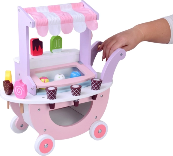 Mobilni štand s tendom i prostorom za pohranu