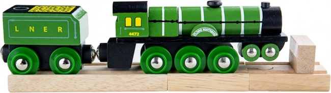 Drvena lokomotiva Flying Scotsman - replika
