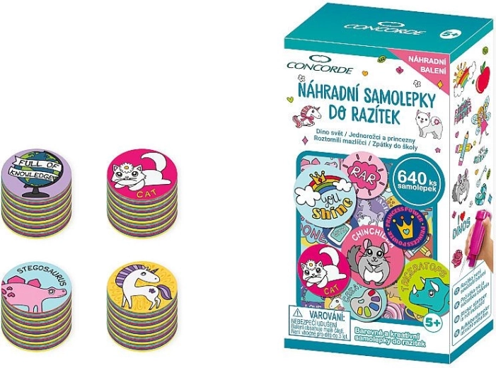 Zamjenske naljepnice za žigove CONCORDE – asort