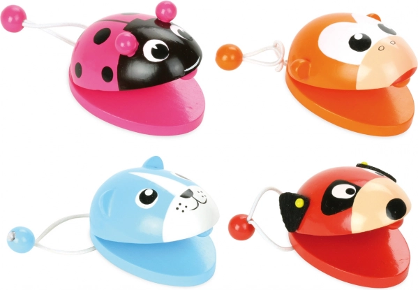 Vilac wooden castanets for kids – animals – Standard
