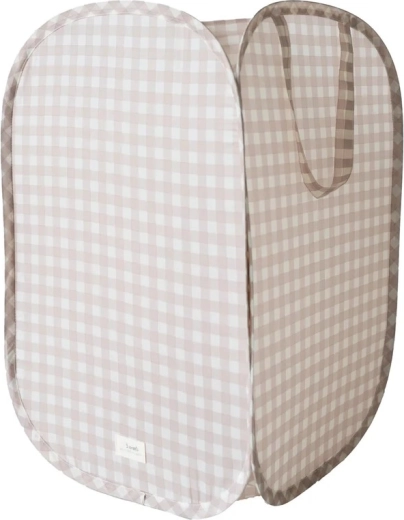 Sklopiva košara za pohranu 3 Sprouts recycled gingham beige