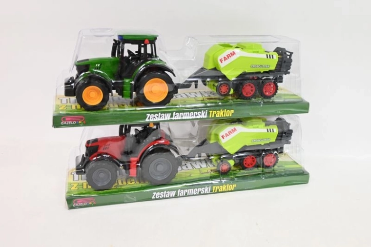 Tractor with Agricultural Machine - 1 piece