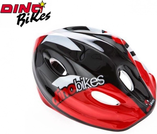 Dječja biciklistička kaciga crvena Dino Bikes